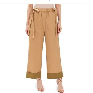 Ulla Johnson Luciena Pants Sahara Colorblock Size 0 NWT